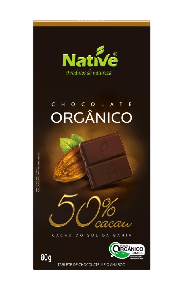 Chocolate Native Organico 50 Cacau