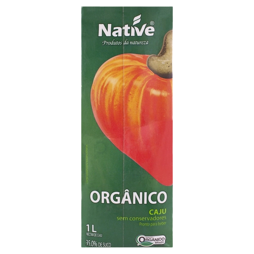 Nectar Native 1l Organico Caju