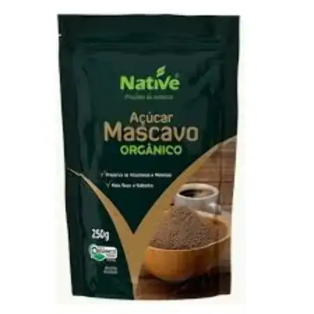 Acucar Mascavo Organico 250g Native