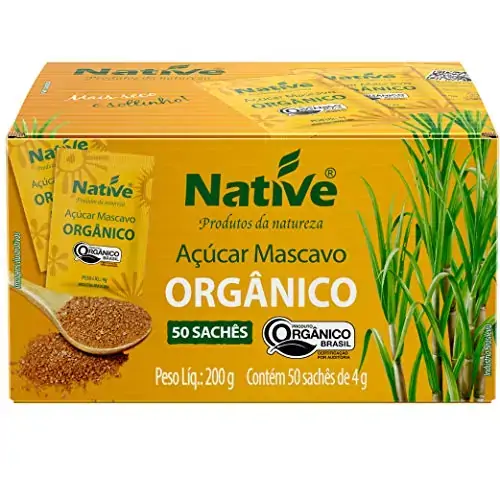 Acucar Org.native 200g Masacavo C/50 Saches