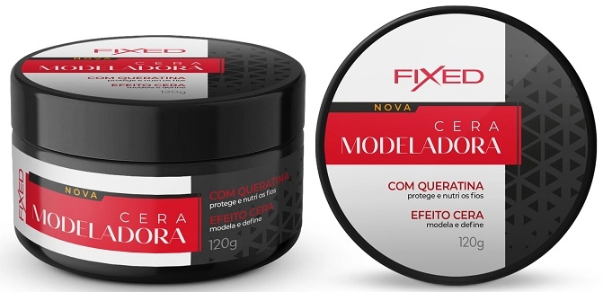 Cera Modeladora Fixed 120g Queratina