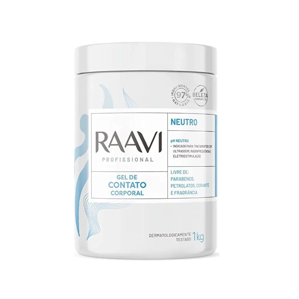 Creme P/massagem Raavi Gel De Contato 1kg