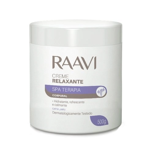 Creme Corporal Raavi Creme Relaxante 500g