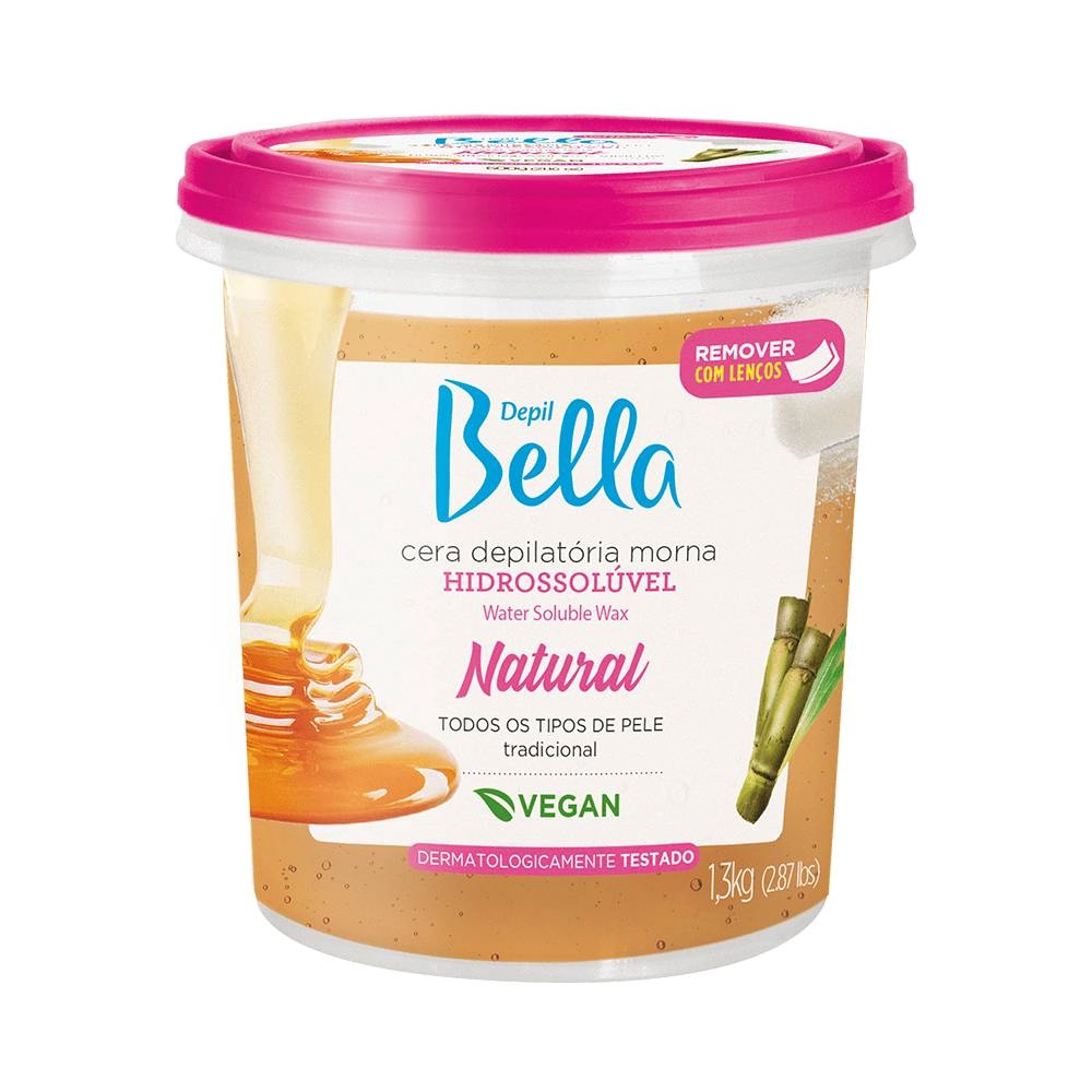 Cera Dep Hidro Natural Tradicional 1,3 Kg