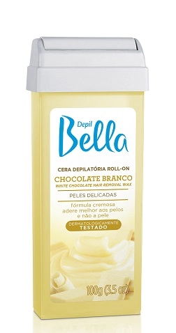 Cera Refil Depil Bella 100g Chocolate Branco