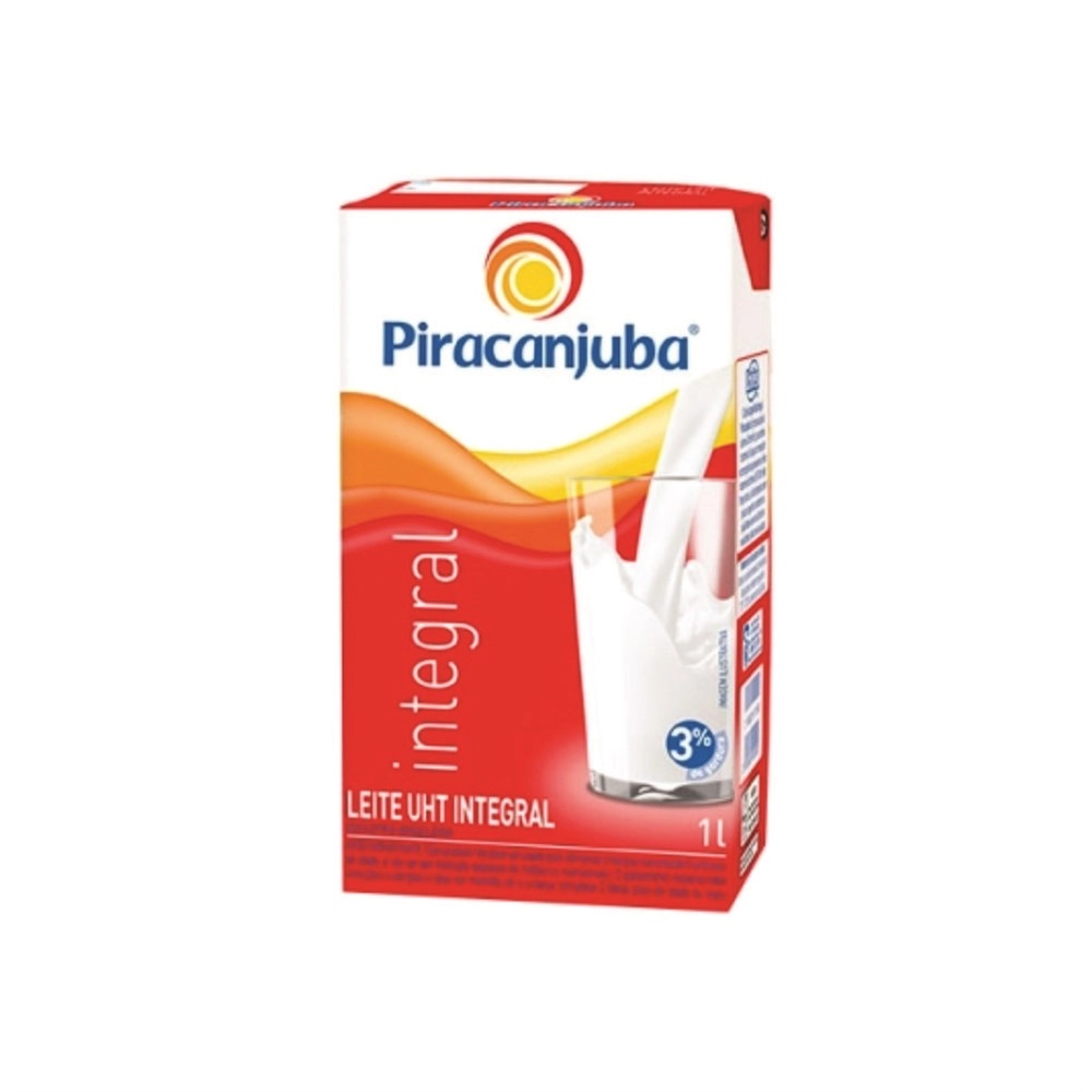 Leite Uht Integral Piracanjuba Caixa 1l