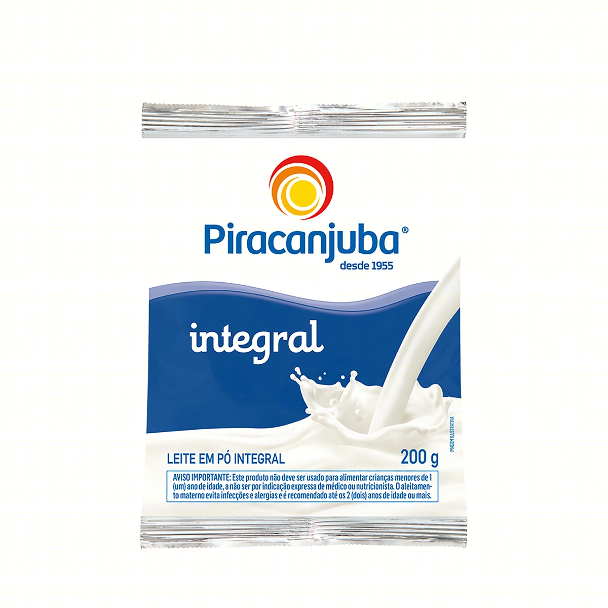 Leite Pó Integral Piracanjuba Pacote 200g