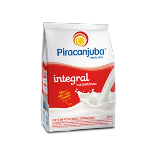 Leite Pó Instantâneo Integral Piracanjuba Pacote 400g