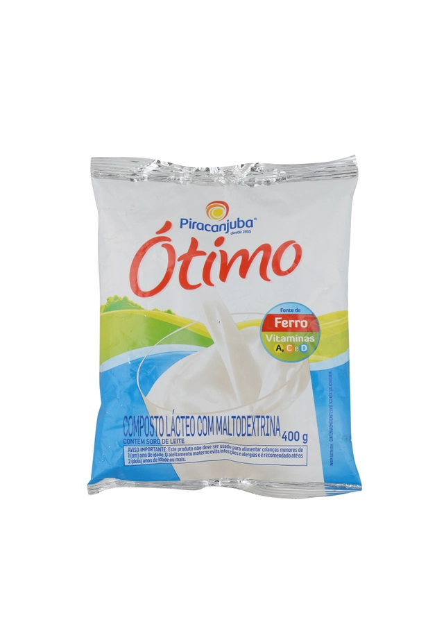 Composto Lácteo Piracanjuba ótimo Pacote 400g