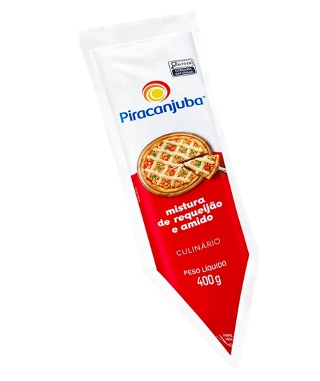 Mistura De Requeijão Com Amido Culinário Piracanjuba Bisnaga 400g