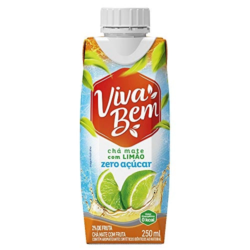 Cha Mate Viva Bem Limao 0 Acuc 250ml