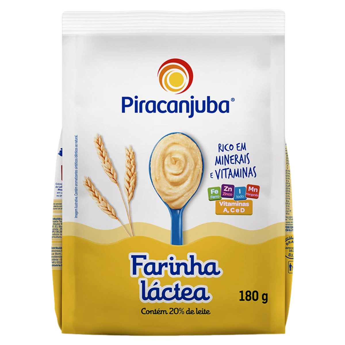 Farinha Láctea Piracanjuba Pacote 180g