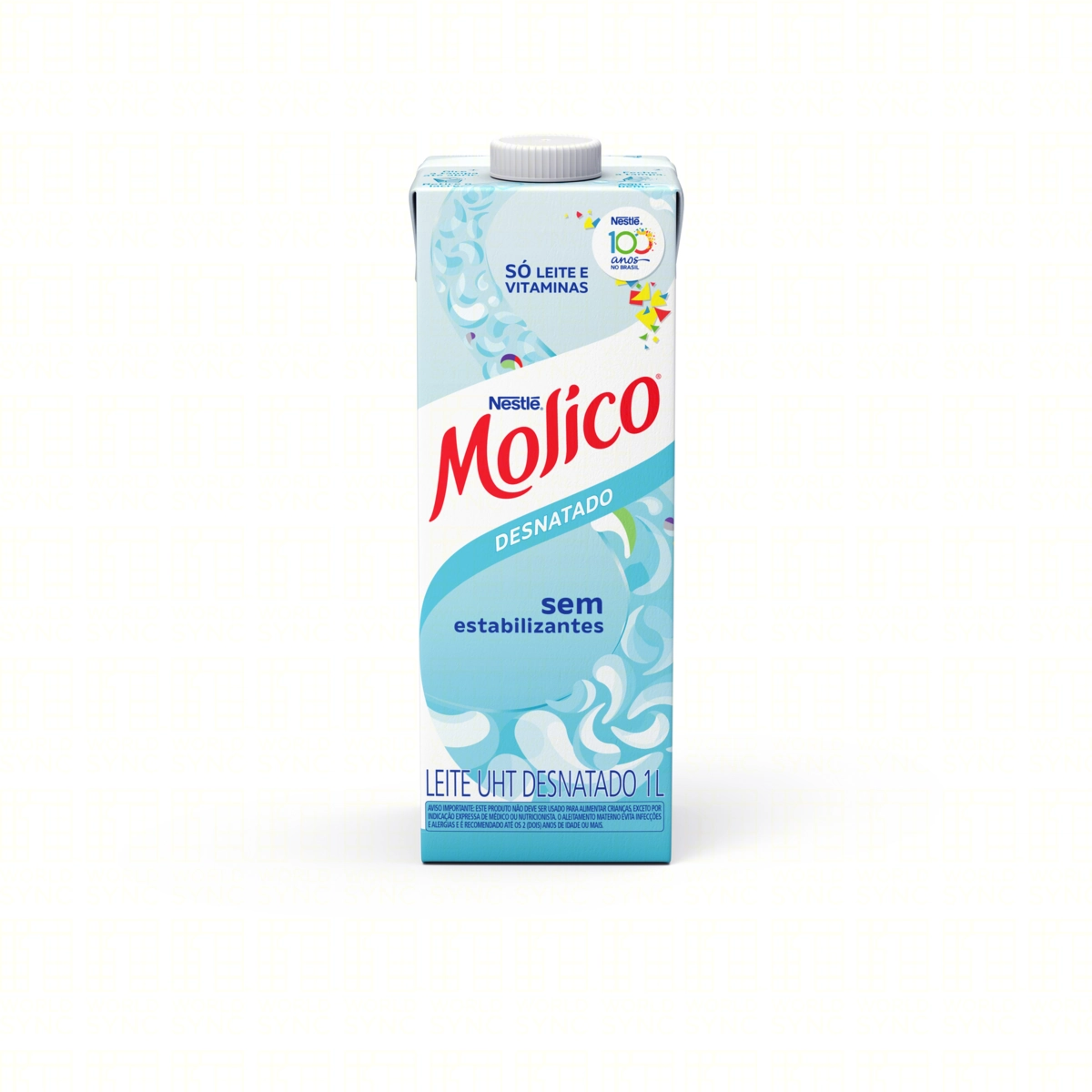 Leite Uht Desnatado Molico Caixa Com Tampa 1l