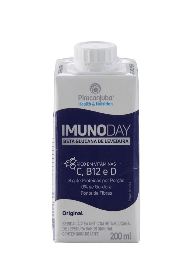 Bebida Láctea Uht Original Piracanjuba Imunoday Caixa 200ml