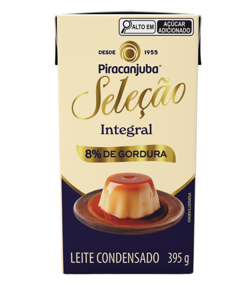 Leite Cond.piracanjuba 395gr Integral 8