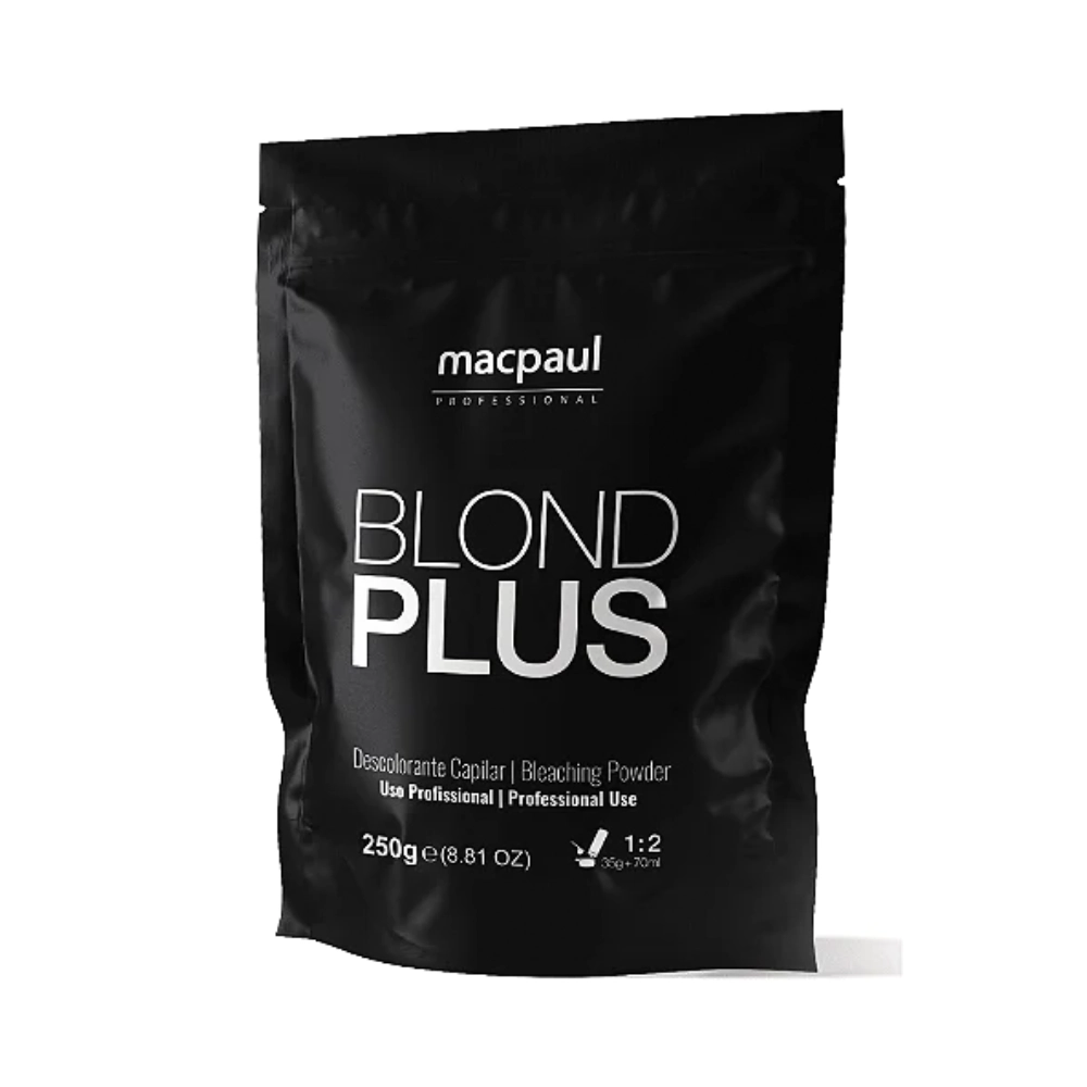 Descolorante Po Macpaul Blond Plus Branco 250gr