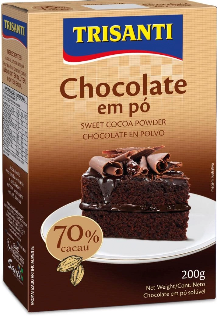 Choc Po Trisanti 70 Cacau 200g