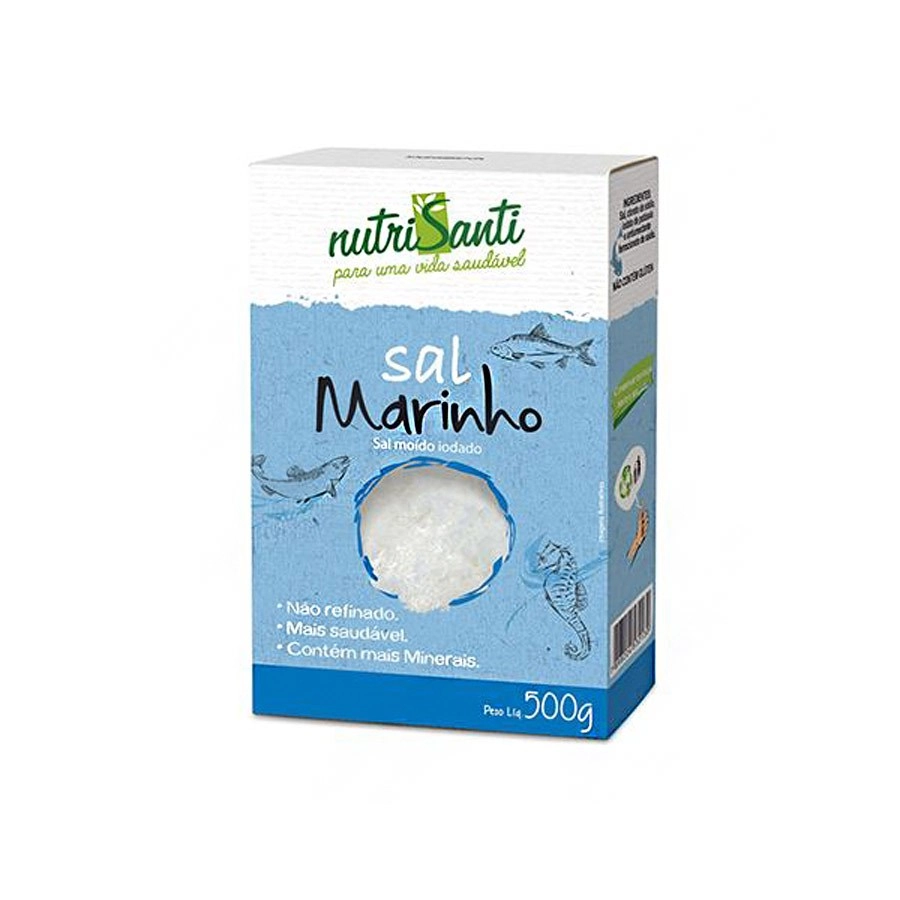 Sal Marinho Nutrisanti 500g