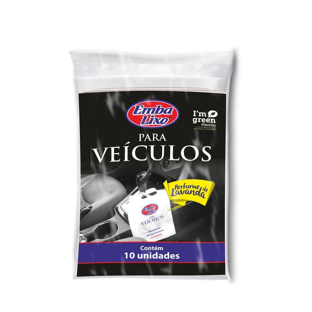 Saco De Lixo Embalixo Para Veículos 10 Unidades