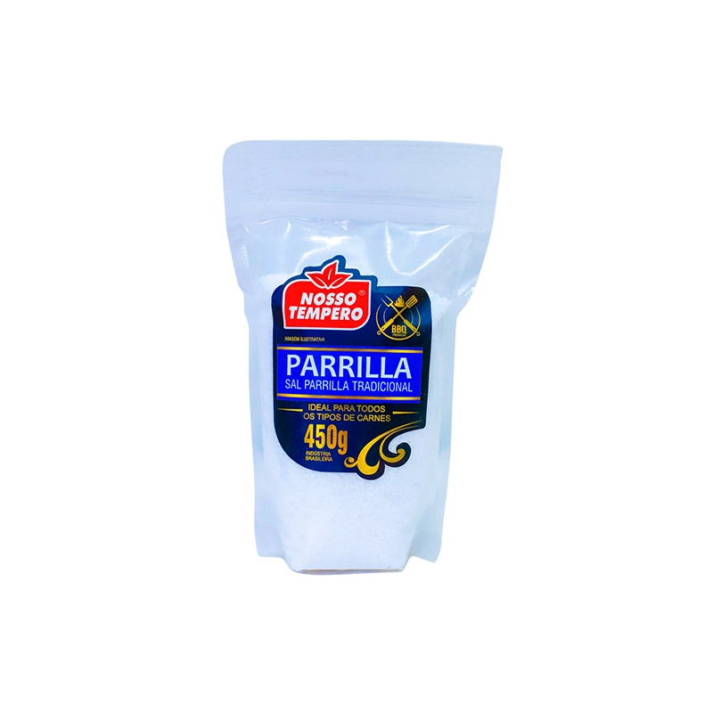 Sal Parrilla Nosso Tempero Tradicional Fecha Facil 450g