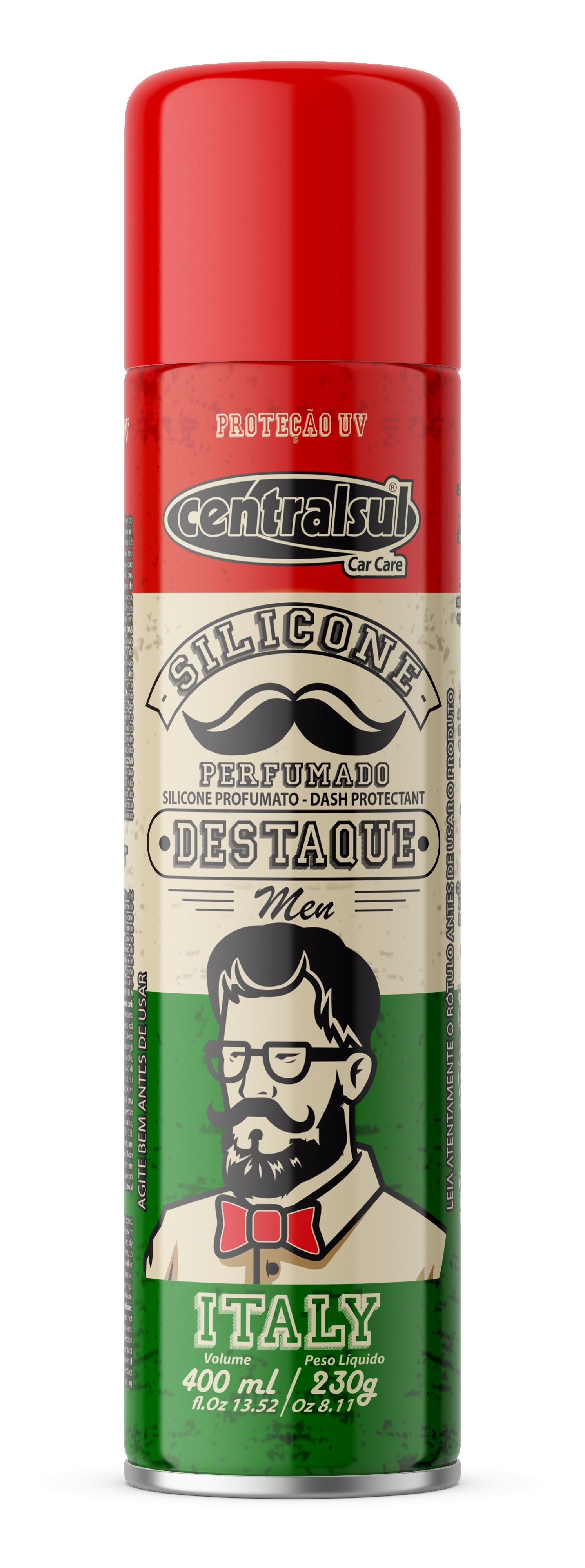 Silicone Centralsul Destaque Italy Spray 400ml