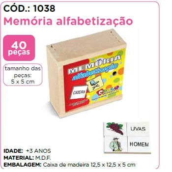 Memoria Alfabetizacao