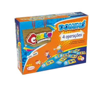 Domino 4 Operacoes Mdf 28pcs