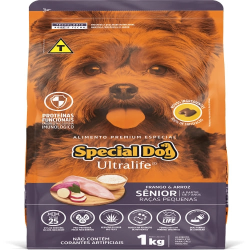 Racao Special Dog Racas Pequenas 1kg Senior