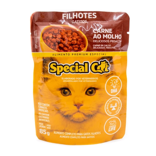 10 Al.gatos Sachet Special Cat 85gr Fil.car