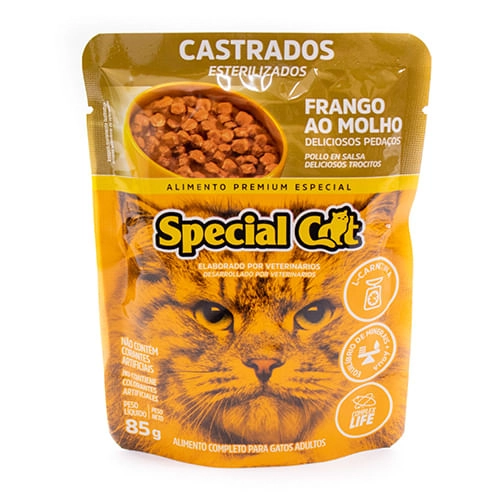 Al.gatos Sachet Special Cat 85gr Cas.fgo
