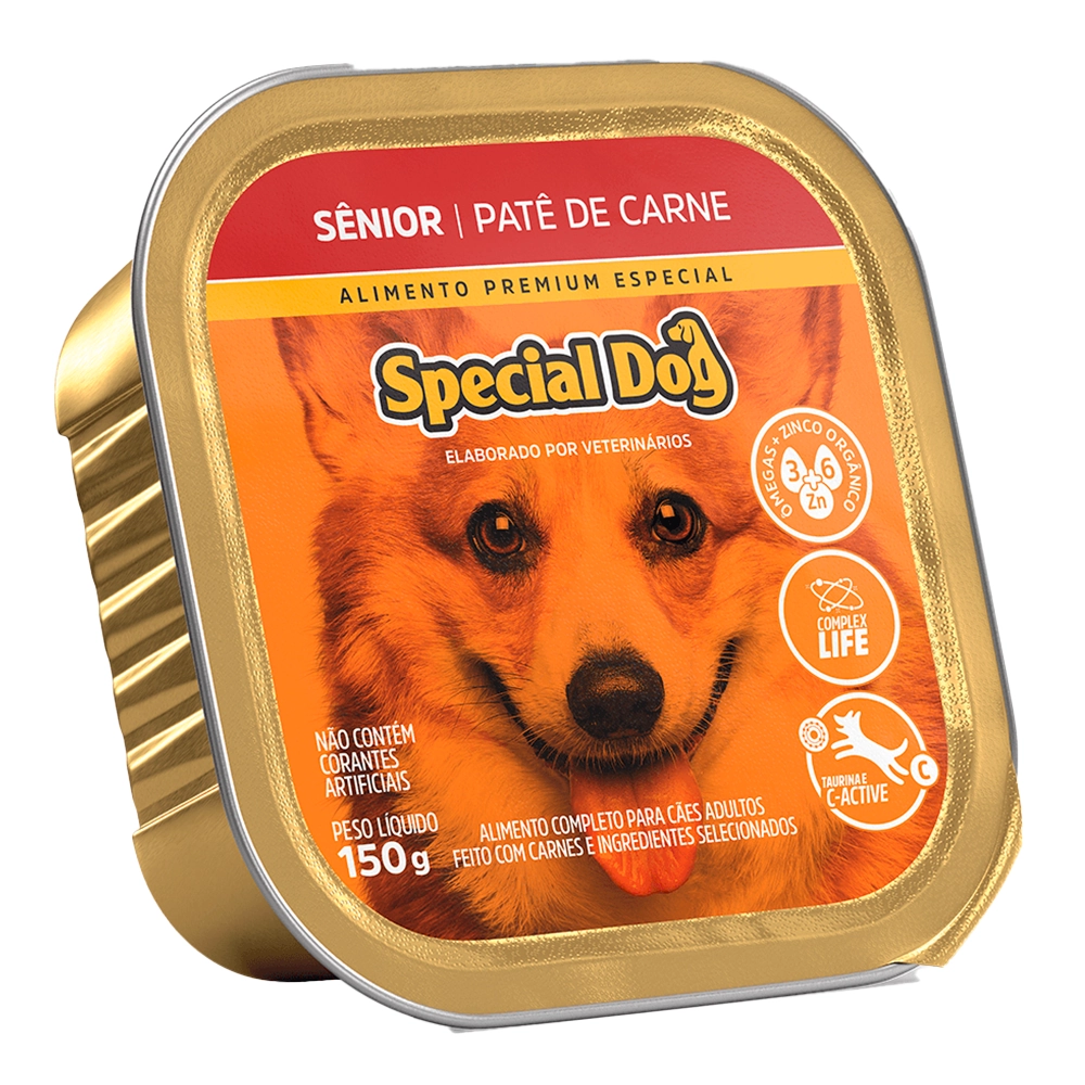 Special Dog Pate Senior Carne 12x150gr