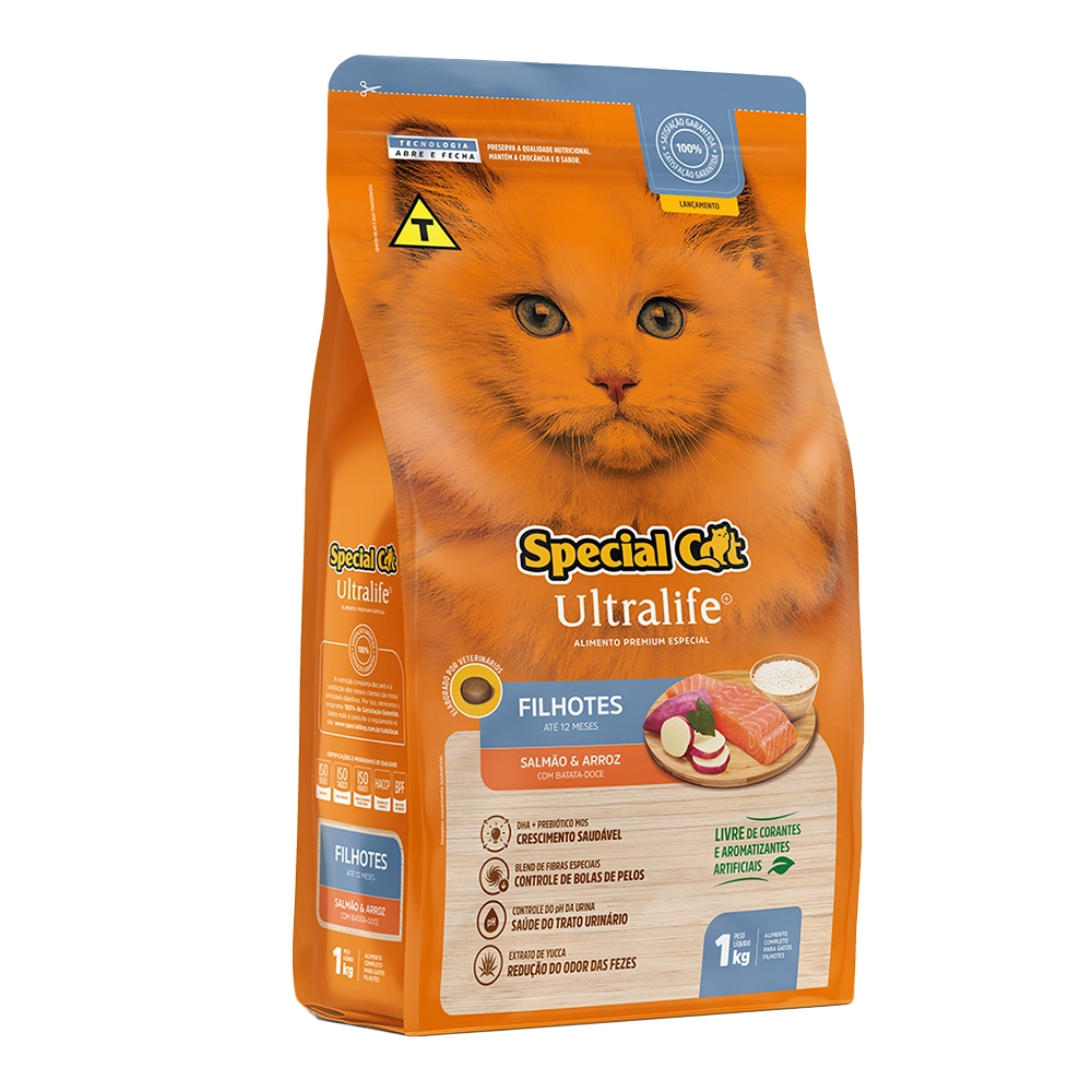 Special Cat Ultralife Filhotes Salmao 1k