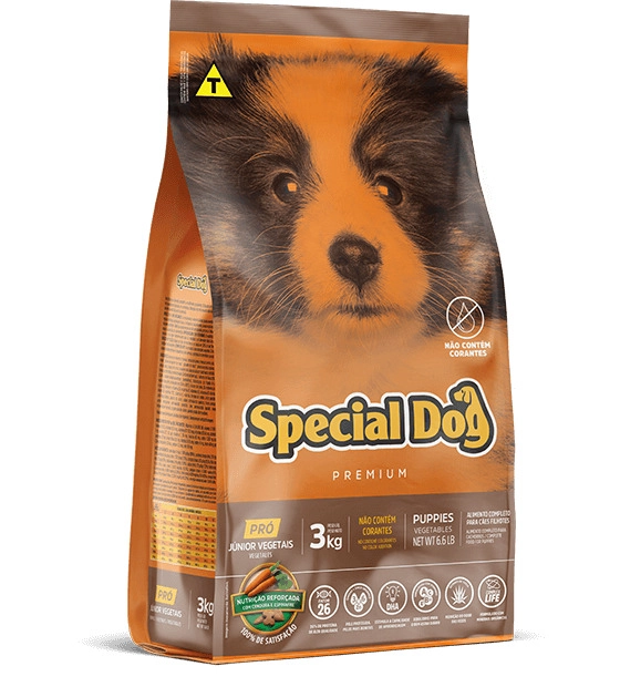 Racao Special Dog 3kg Junior Veg