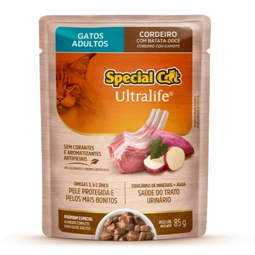 Special Cat Ultralife Sache Adult Cordeiro85g