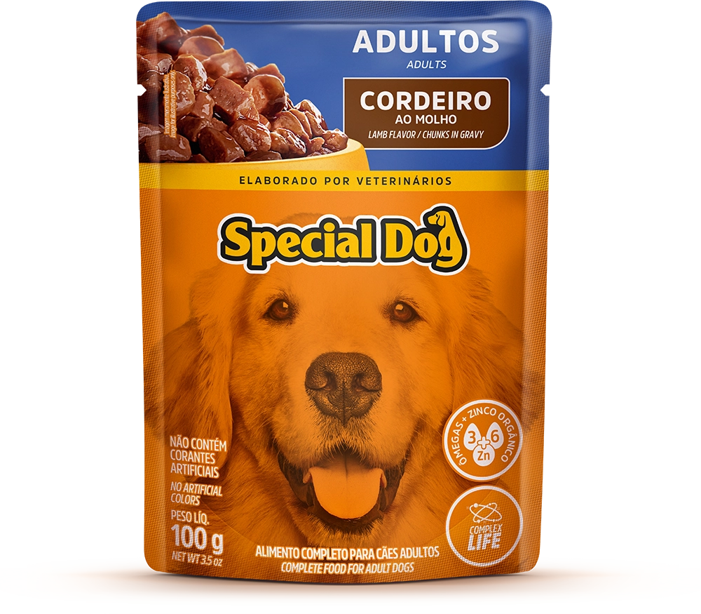 Racao Special Dog Ad Cordeiro 100g Sache