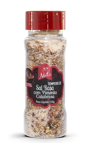 Sal Rosa Do Himalaia Nuts 110g C/ Pimenta Calab