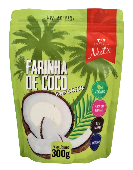 Farinha Coco Emp.nuts 300g Sem Casca