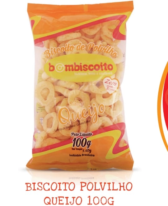 Biscoito Polvilho Bom Biscoito Queijo