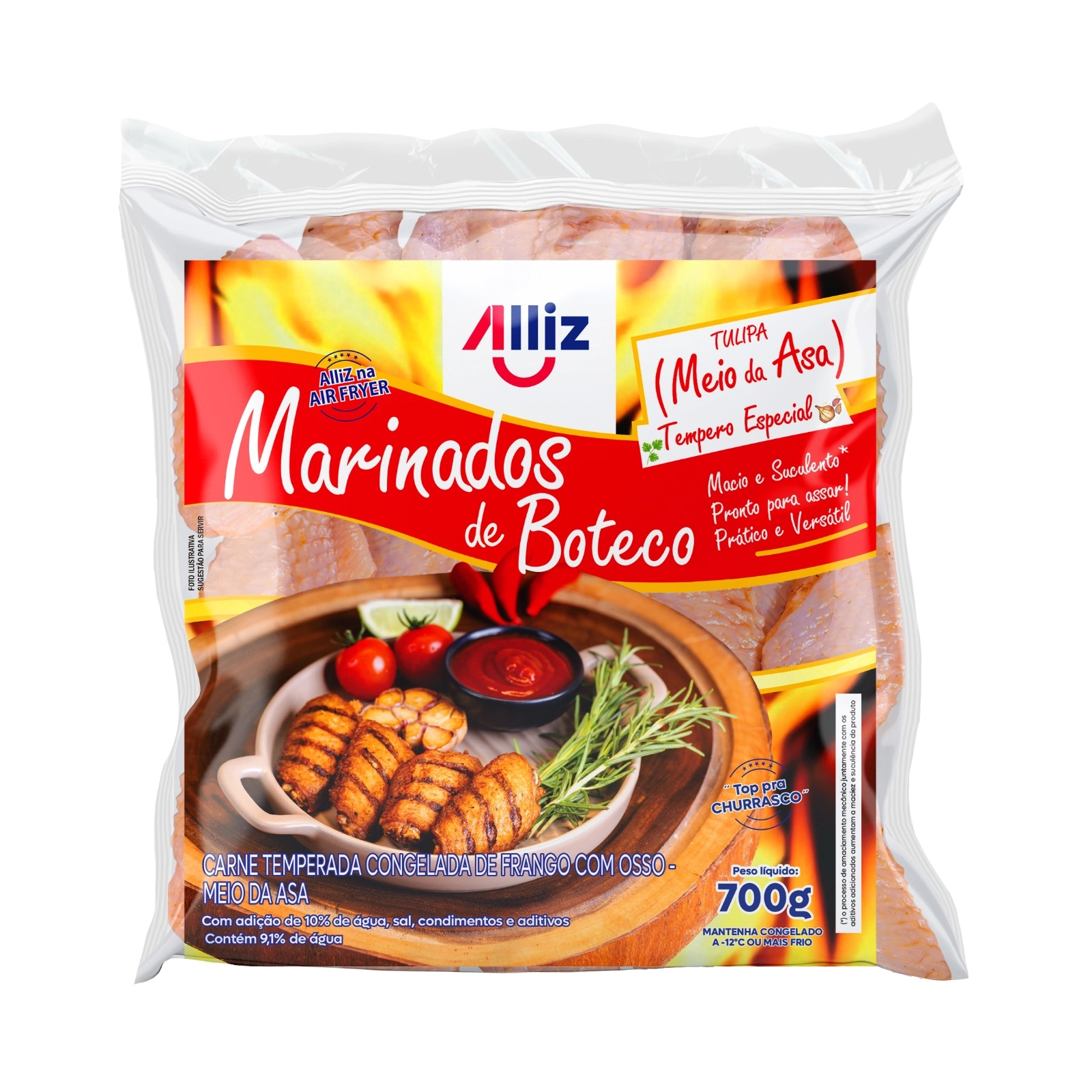 Meio Da Asa Alliz 700g
