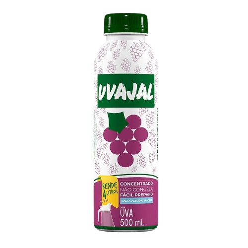 Suco Jal Uvajal Concentrado Uva 500ml