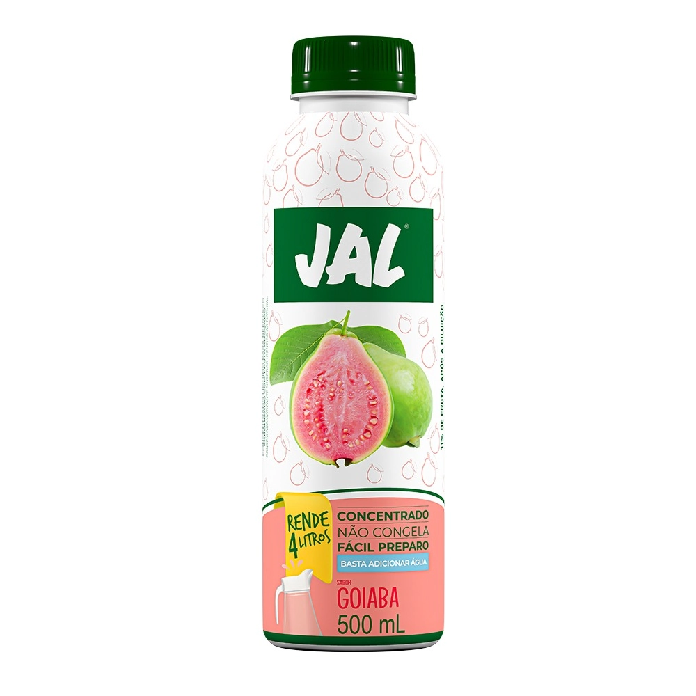 Suco Jal 500ml Goiaba