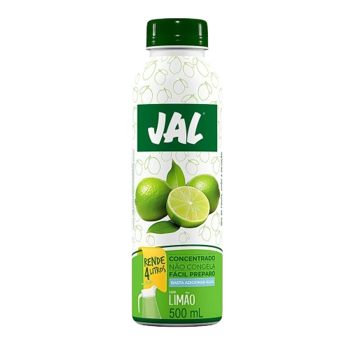 Suco Jal Concentrado Limao 500ml