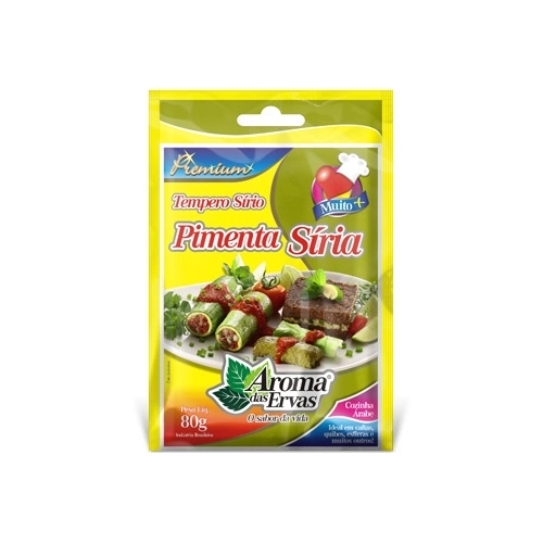 Temp Aroma Ervas Pimenta Siria