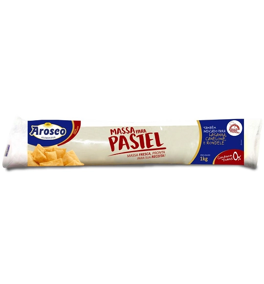 Massa Pastel Rolo Arosco 1kg