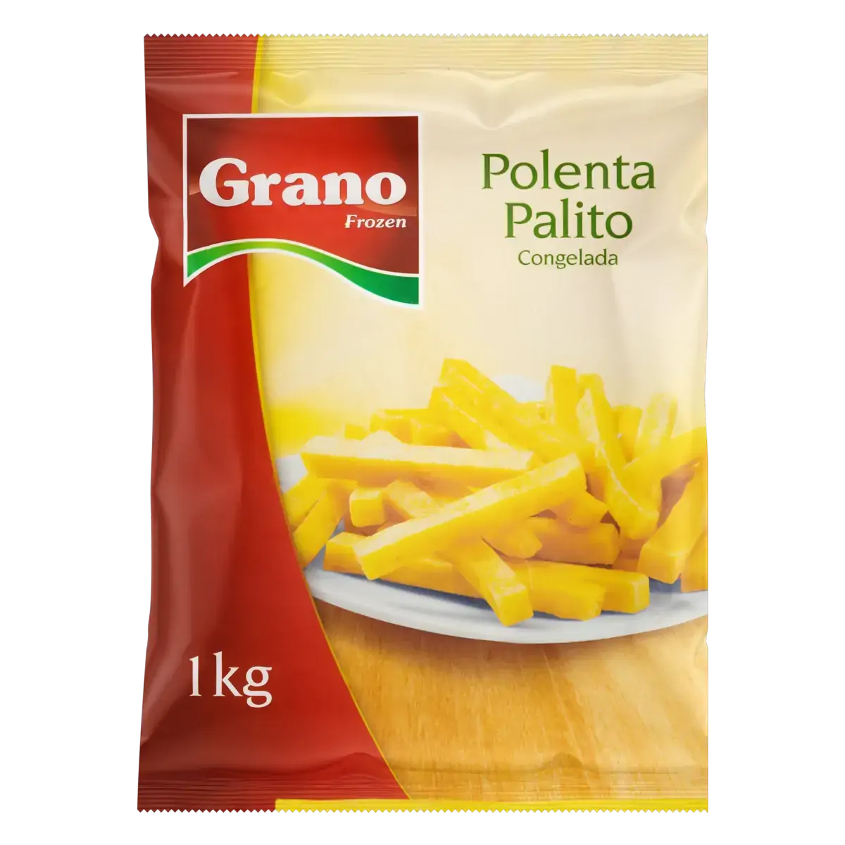 Polenta Pronta Palito Congelada Grano Frozen Pacote 1kg