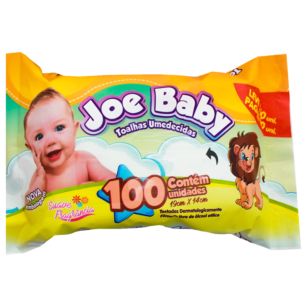 Toalhinhas Umedecidas Joe Baby 100un