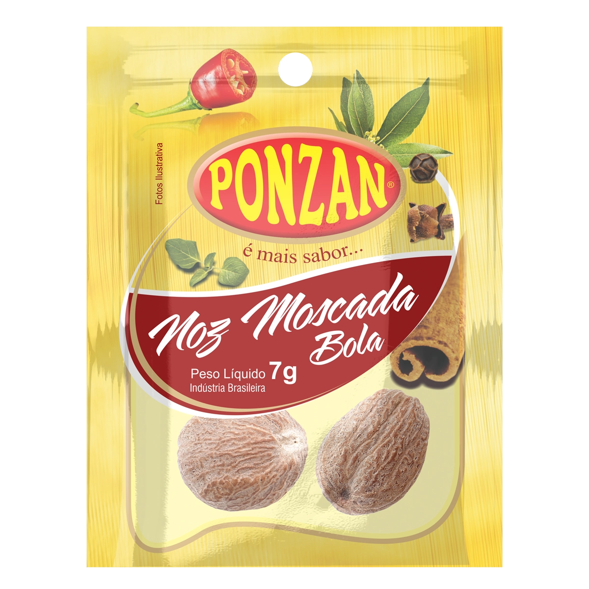 Ponzan Noz Moscada Bola 7g