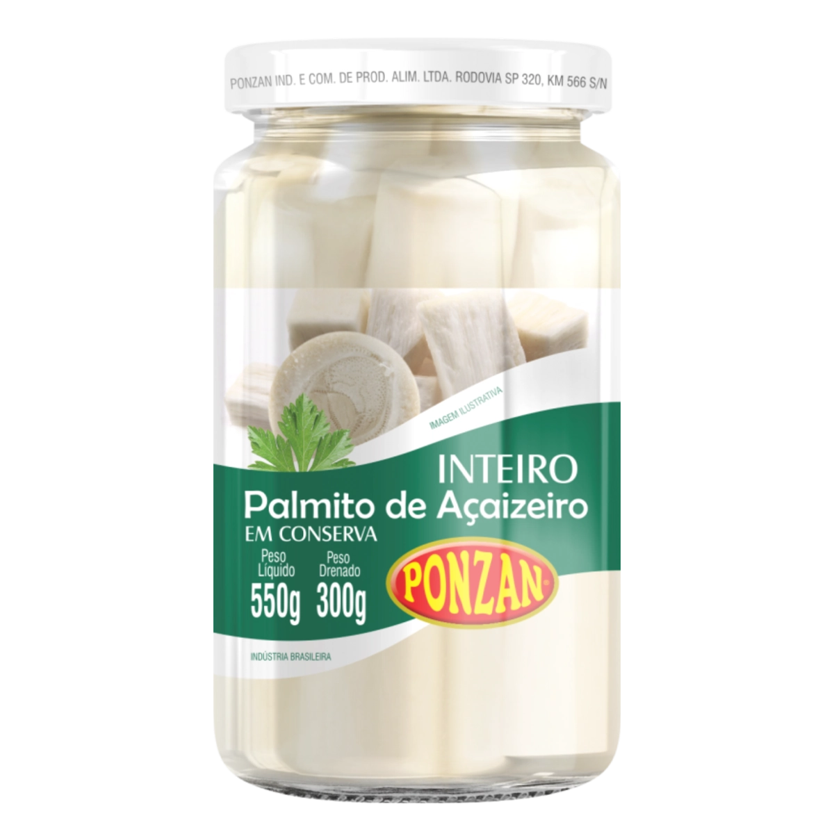 Palmito Ponzan 300 G