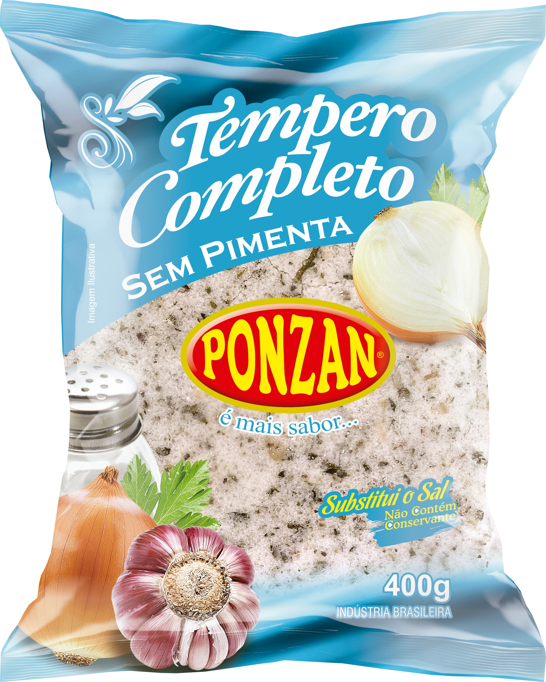 Temp Ponzan Compl 400g S/pimenta