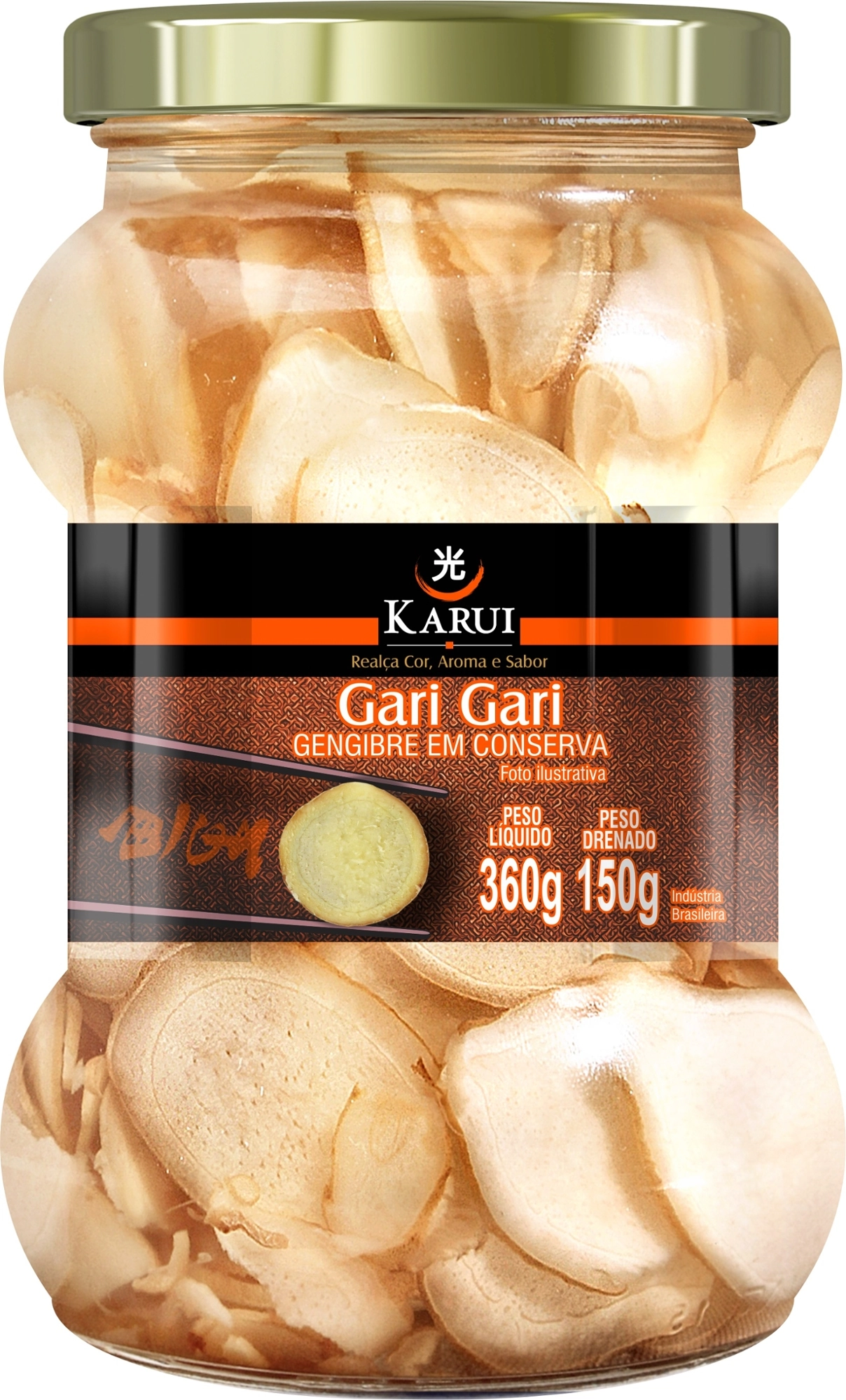Gengibre Conserva Karui Gari Gari